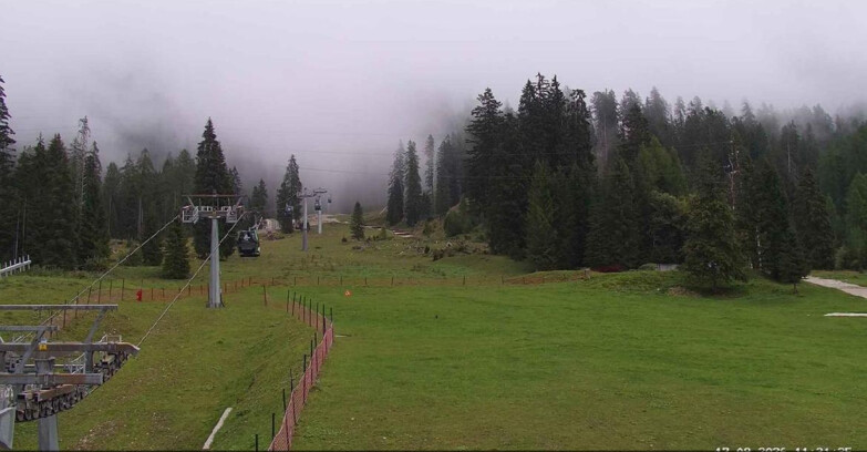 Webcam San Martino di Castrozza - Passo Rolle - Pista Col Verde