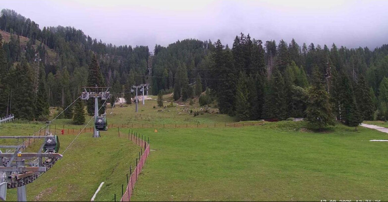 Webcam San Martino di Castrozza - Passo Rolle - Pista Col Verde