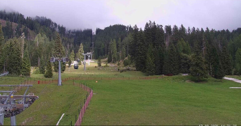 Webcam San Martino di Castrozza - Passo Rolle - Pista Col Verde