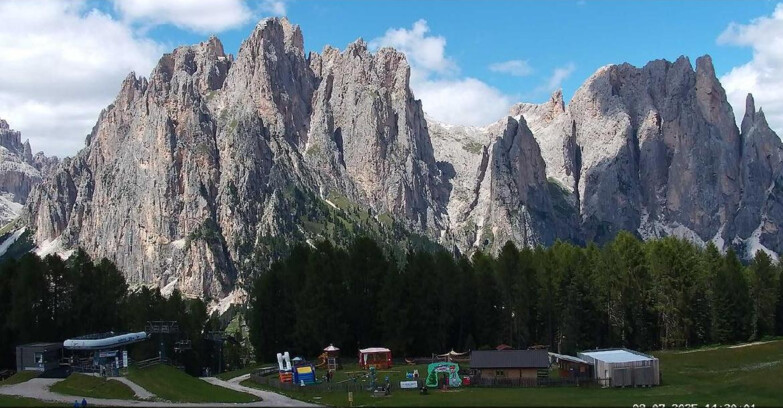 Webcam Vigo di Fassa-Pera-Ciampedie - Vigo - Ciampedie - Baby Park