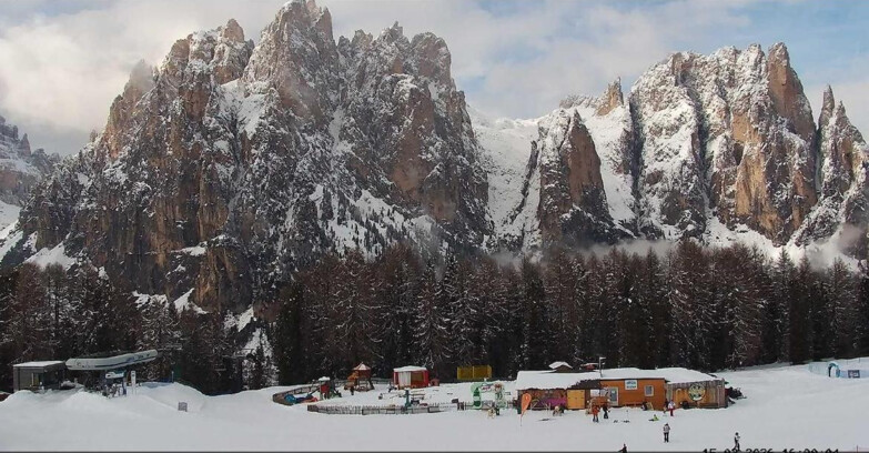 Webcam Vigo di Fassa-Pera-Ciampedìe - Vigo - Ciampedie - Baby Park