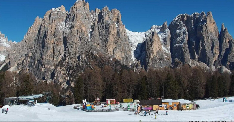 Webcam Vigo di Fassa-Pera-Ciampedìe - Vigo - Ciampedie - Baby Park