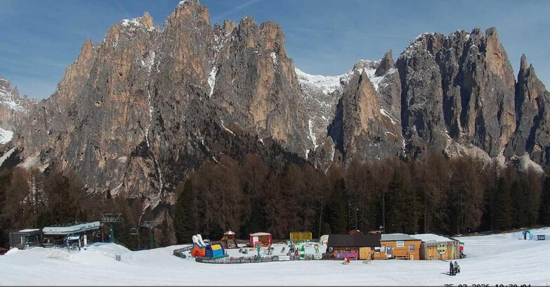 Webcam Vigo di Fassa-Pera-Ciampedìe - Vigo - Ciampedie - Baby Park