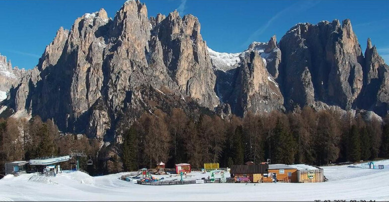 Webcam Vigo di Fassa-Pera-Ciampedìe - Vigo - Ciampedie - Baby Park