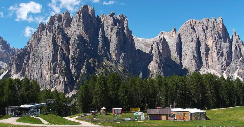Webcam Vigo di Fassa-Pera-Ciampedìe - Vigo - Ciampedie - Baby Park