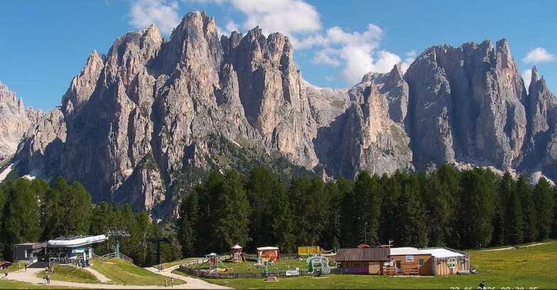 Webcam Vigo di Fassa-Pera-Ciampedìe - Vigo - Ciampedie - Baby Park