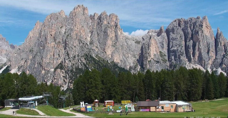 Webcam Vigo di Fassa-Pera-Ciampedìe - Vigo - Ciampedie - Baby Park