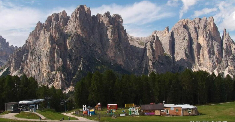 Webcam Vigo di Fassa-Pera-Ciampedìe - Vigo - Ciampedie - Baby Park