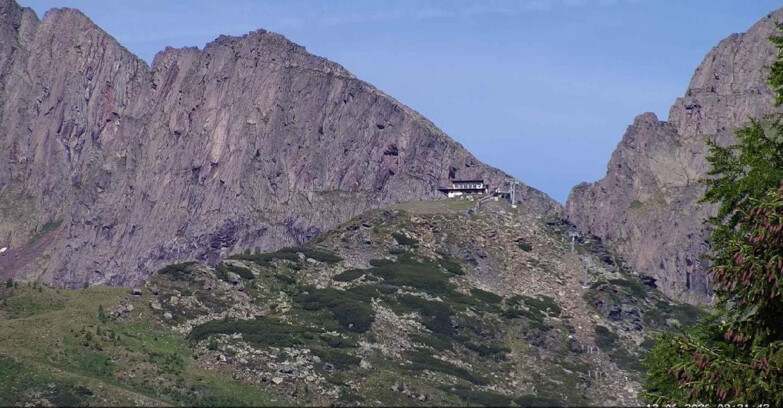 Webcam San Martino di Castrozza - Passo Rolle  - Punta Ces 