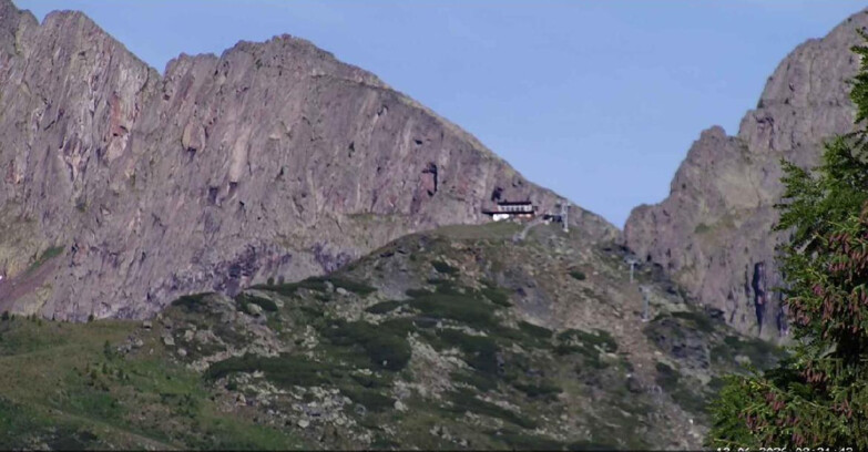 Webcam San Martino di Castrozza - Passo Rolle  - Punta Ces 