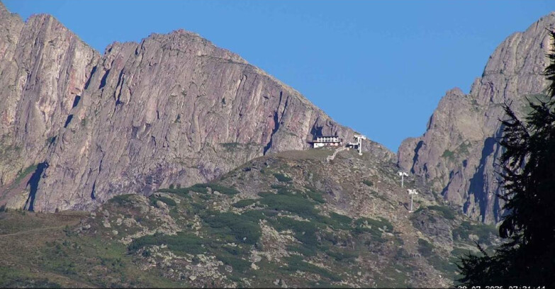 Webcam San Martino di Castrozza - Passo Rolle - Punta Ces 