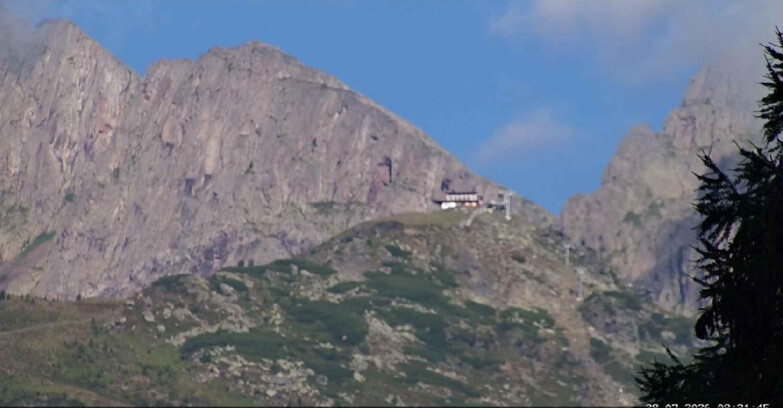 Webcam San Martino di Castrozza - Passo Rolle - Punta Ces 