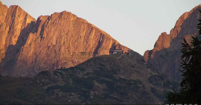 Webcam San Martino di Castrozza - Passo Rolle - Punta Ces 