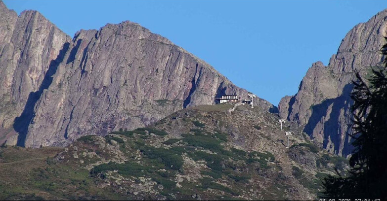 Webcam San Martino di Castrozza - Passo Rolle - Punta Ces 