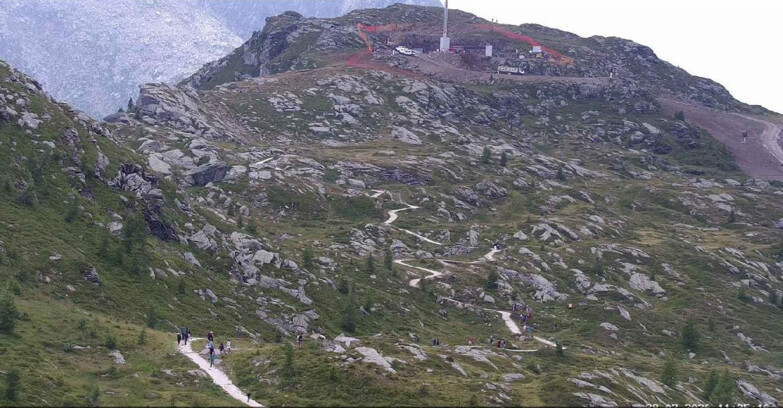 Webcam San Martino di Castrozza - Passo Rolle - Sentiero delle Marmotte