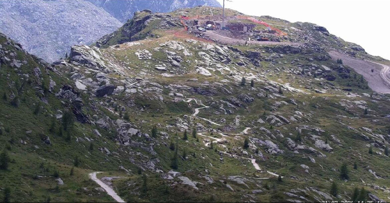 Webcam San Martino di Castrozza - Passo Rolle - Sentiero delle Marmotte