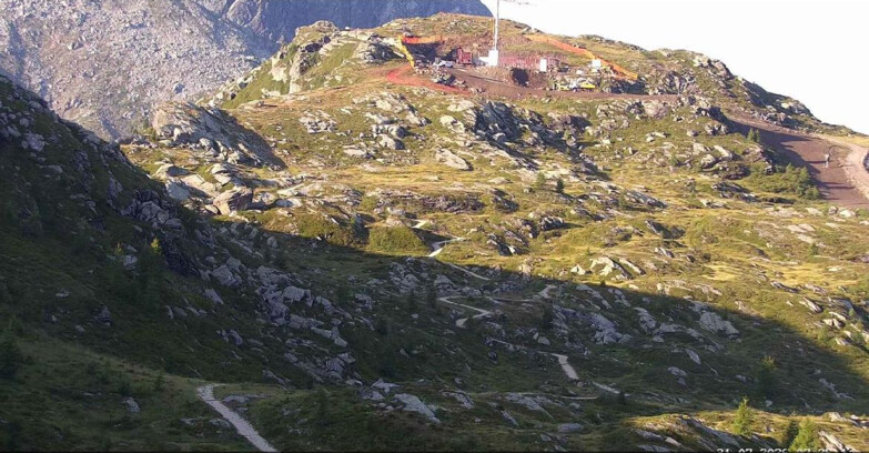 Webcam San Martino di Castrozza - Passo Rolle - Sentiero delle Marmotte