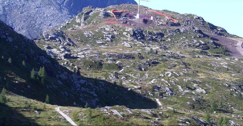Webcam San Martino di Castrozza - Passo Rolle - Sentiero delle Marmotte