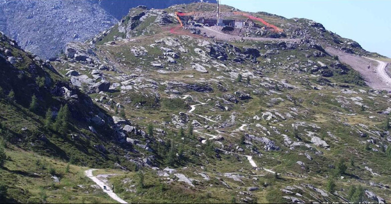 Webcam San Martino di Castrozza - Passo Rolle - Sentiero delle Marmotte