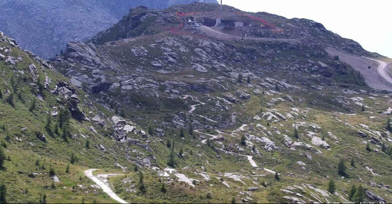 Webcam San Martino di Castrozza - Passo Rolle - Sentiero delle Marmotte