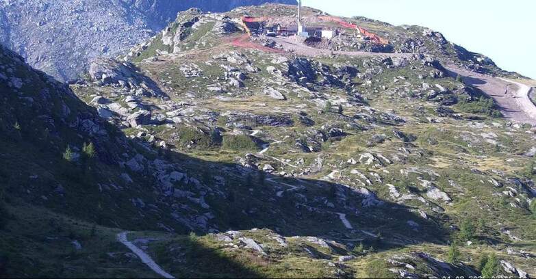 Webcam San Martino di Castrozza - Passo Rolle - Sentiero delle Marmotte