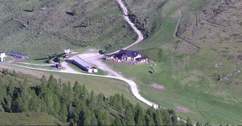Webcam San Martino di Castrozza - Passo Rolle  - Malga Tognola