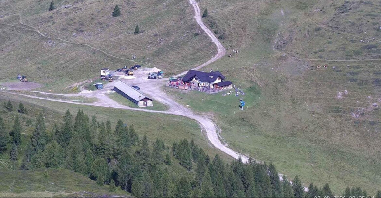 Webcam San Martino di Castrozza - Passo Rolle - Malga Tognola