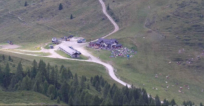Webcam San Martino di Castrozza - Passo Rolle - Malga Tognola