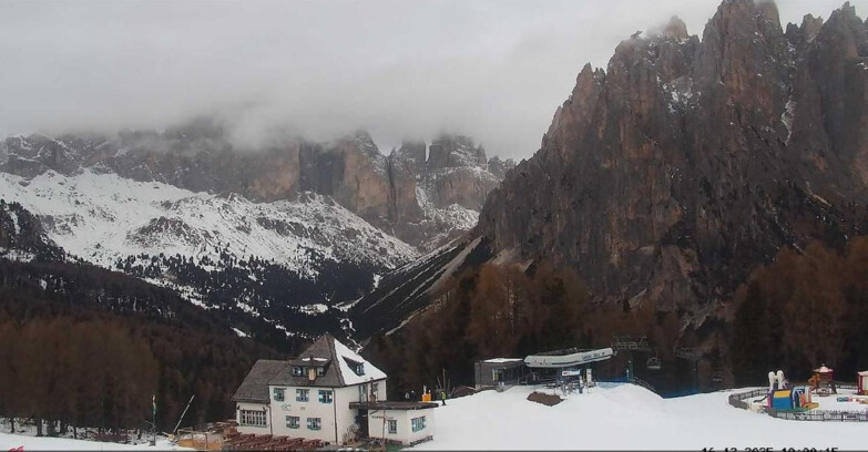 Webcam Vigo di Fassa-Pera-Ciampedie - Vigo - Torri del Vajolet