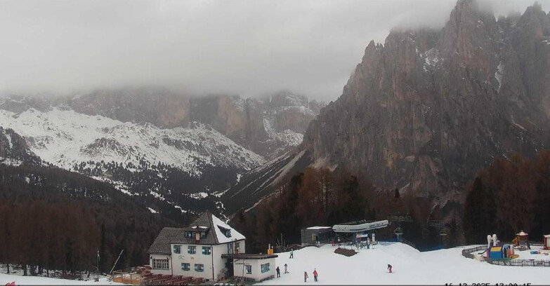 Webcam Vigo di Fassa-Pera-Ciampedie - Vigo - Torri del Vajolet