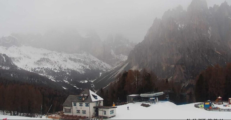 Webcam Vigo di Fassa-Pera-Ciampedie - Vigo - Torri del Vajolet