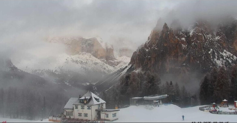 Webcam Vigo di Fassa-Pera-Ciampedìe - Vigo - Torri del Vajolet