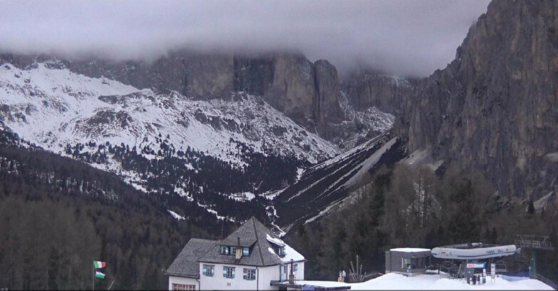 Webcam Vigo di Fassa-Pera-Ciampedìe - Vigo - Torri del Vajolet