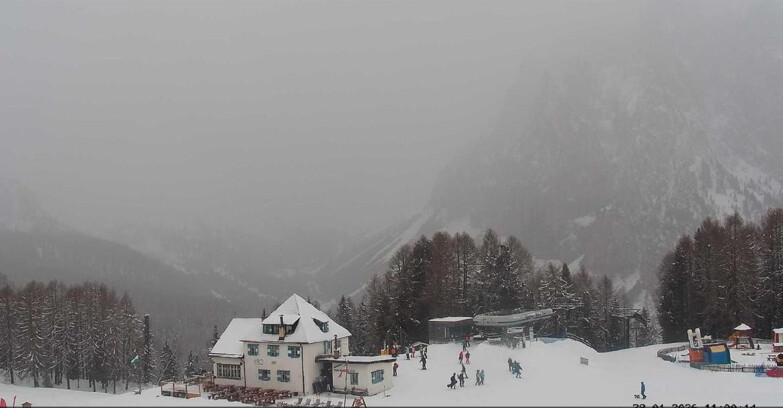 Webcam Vigo di Fassa-Pera-Ciampedìe - Vigo - Torri del Vajolet