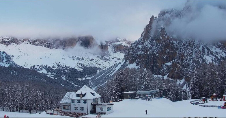 Webcam Vigo di Fassa-Pera-Ciampedie - Vigo - Torri del Vajolet