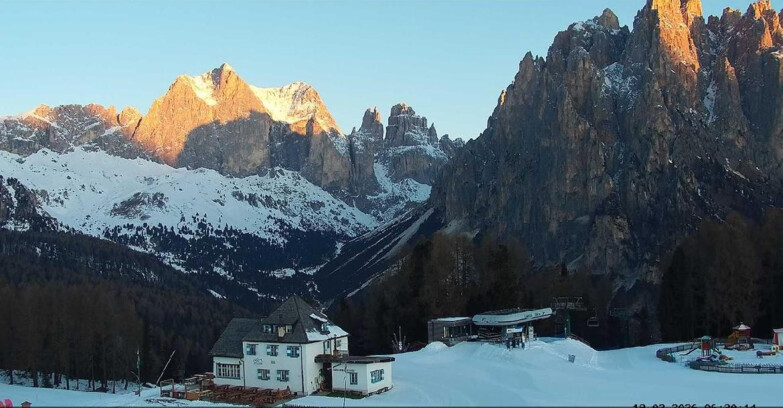 Webcam Vigo di Fassa-Pera-Ciampedie - Vigo - Torri del Vajolet