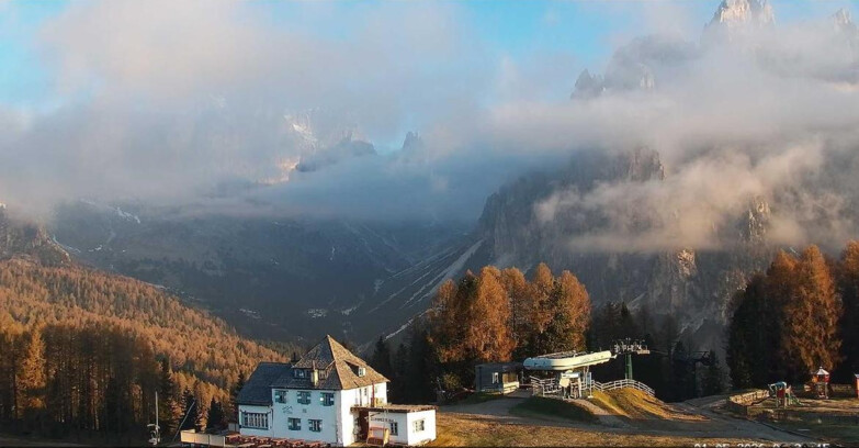 Webcam Vigo di Fassa-Pera-Ciampedìe - Vigo - Torri del Vajolet