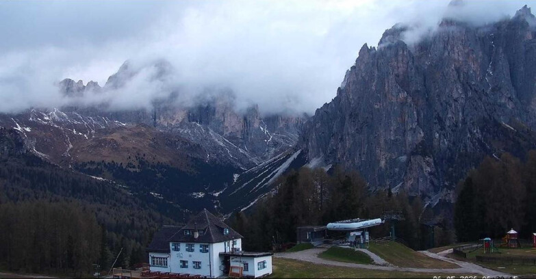 Webcam Vigo di Fassa-Pera-Ciampedie - Vigo - Torri del Vajolet