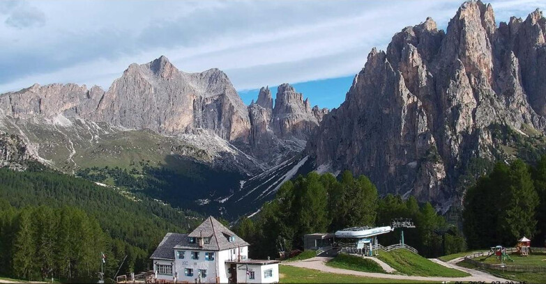 Webcam Vigo di Fassa-Pera-Ciampedìe - Vigo di Fassa - Torri del Vajolet