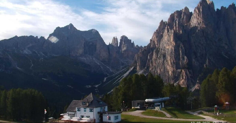 Webcam Vigo di Fassa-Pera-Ciampedìe - Vigo - Torri del Vajolet