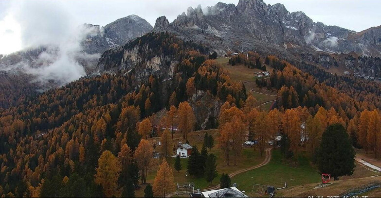 Webcam Виго-ди-Фасса-Пера-Чампедие  - Vigo - seggiovia Prà Martin