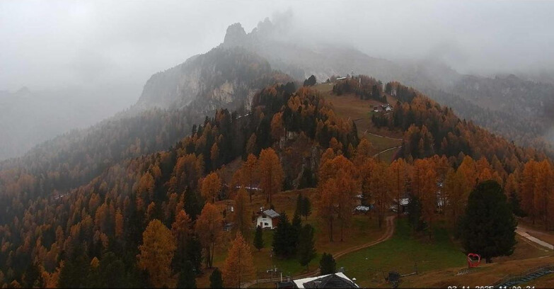 Webcam Vigo di Fassa-Pera-Ciampedìe - Vigo - seggiovia Prà Martin