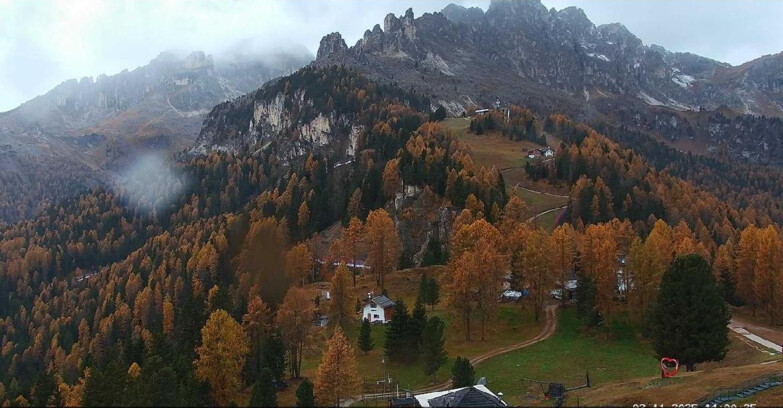 Webcam Vigo di Fassa-Pera-Ciampedìe - Vigo - seggiovia Prà Martin