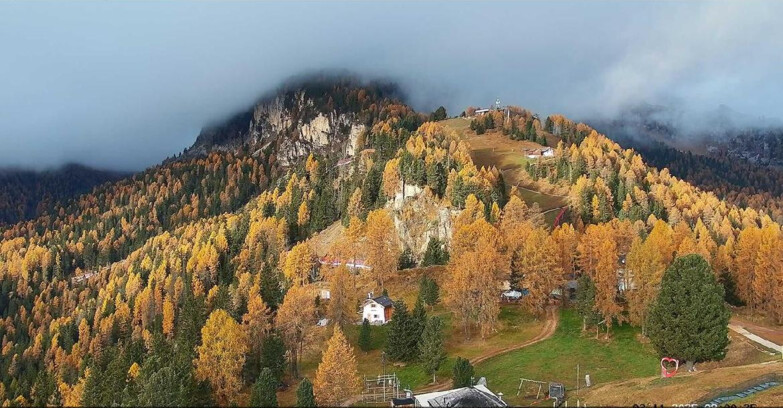Webcam Vigo di Fassa-Pera-Ciampedìe - Vigo - seggiovia Prà Martin