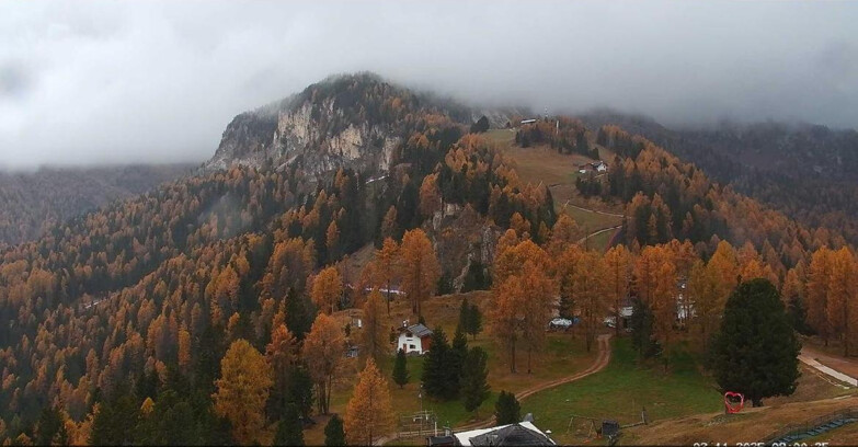 Webcam Vigo di Fassa-Pera-Ciampedìe - Vigo - seggiovia Prà Martin