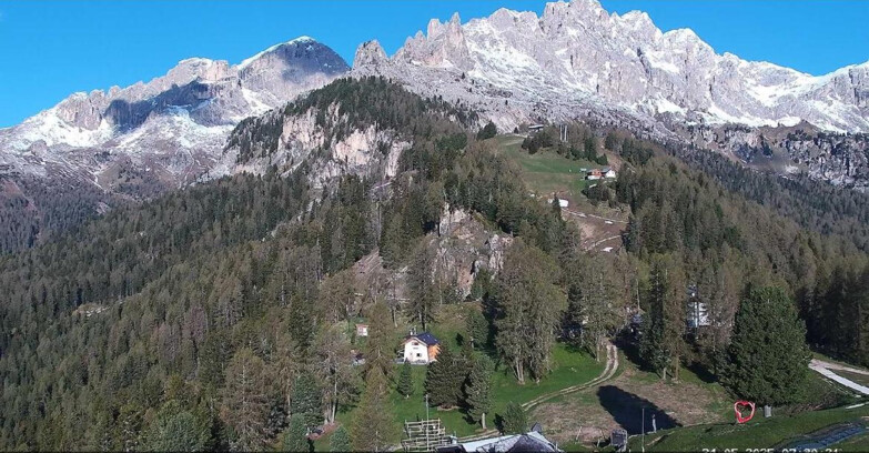 Webcam Виго-ди-Фасса-Пера-Чампедие  - Vigo - seggiovia Prà Martin