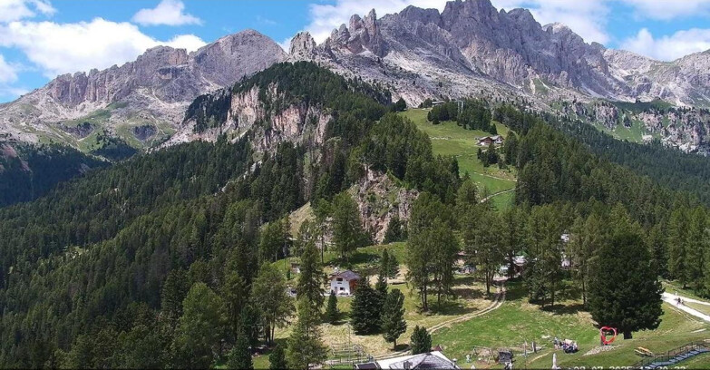 Webcam Vigo di Fassa-Pera-Ciampedie - Vigo - seggiovia Prà Martin 