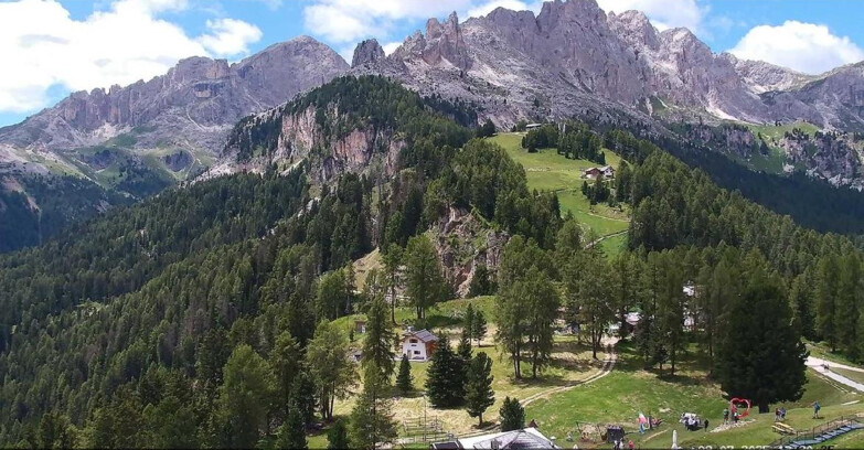 Webcam Vigo di Fassa-Pera-Ciampedie - Vigo - seggiovia Prà Martin 