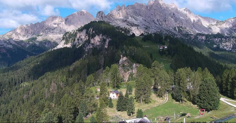 Webcam Vigo di Fassa-Pera-Ciampedie - Vigo - seggiovia Prà Martin 