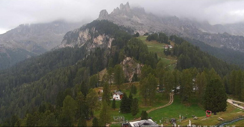 Webcam Vigo di Fassa-Pera-Ciampedie - Vigo - seggiovia Prà Martin